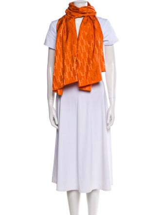 Hermès Façonnée Grand H Silk Scarf