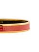 Hermès Narrow Enamel Bangle Bracelet