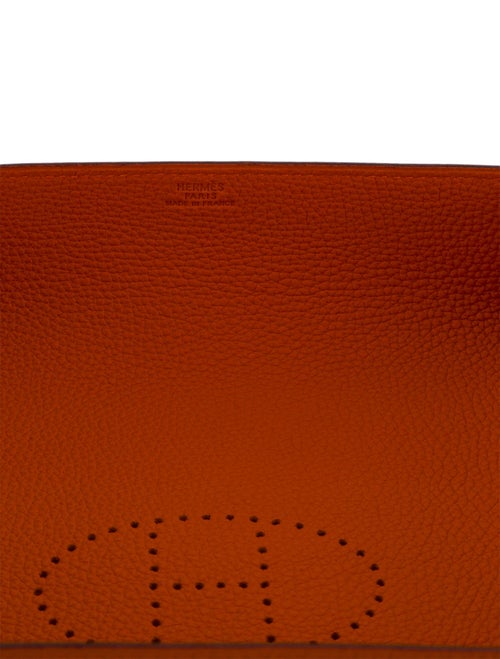 Hermès Clemence Taurillon Mises et Relances H Evelyne Valet Tray