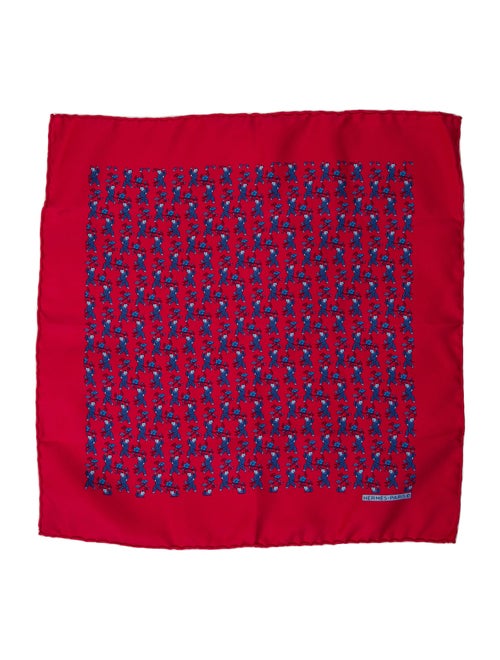 Hermès Silk Pocket Square Scarf