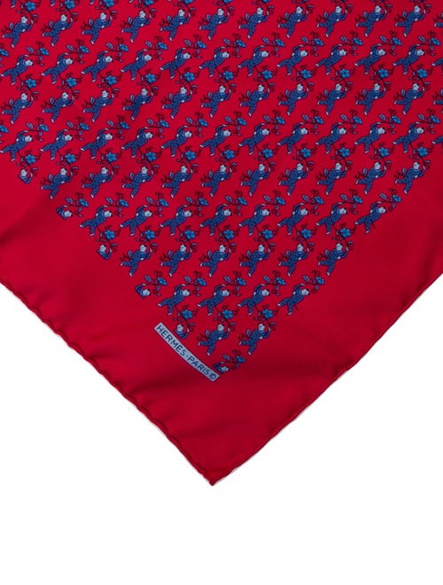 Hermès Silk Pocket Square Scarf