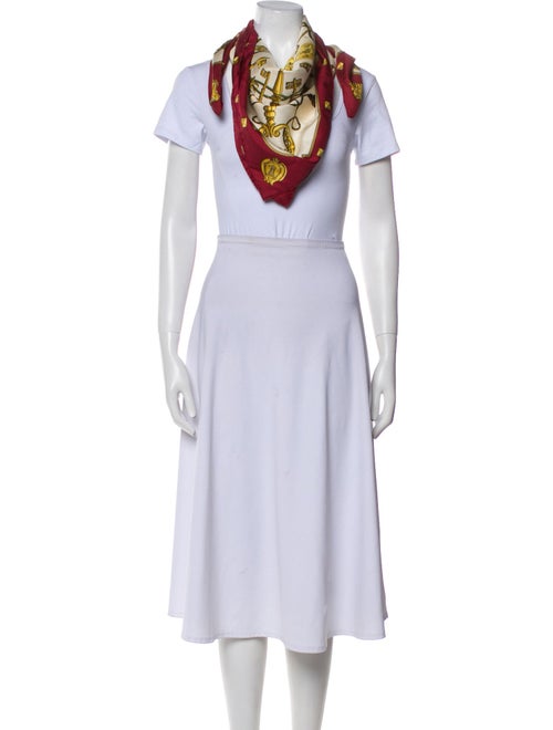 Hermès Les Clés Silk Scarf