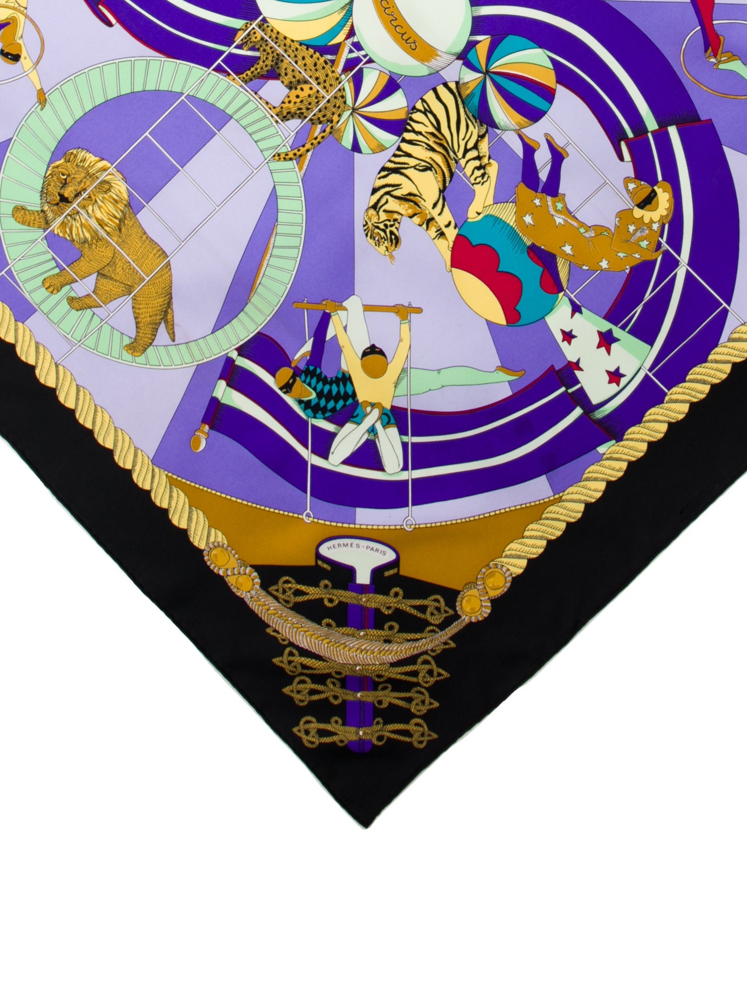 Hermès Circus Silk Scarf