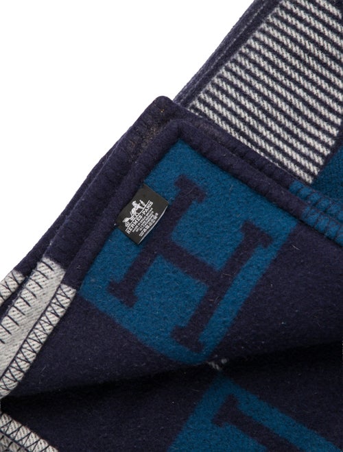 Hermès Echecs et Trames Throw Blanket