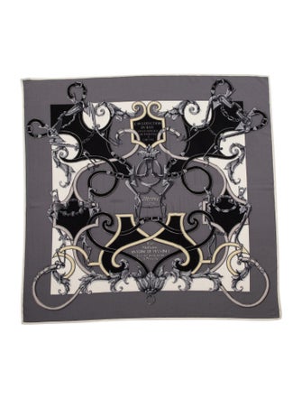 Hermès L'Instruction du Roy Cashmere Shawl