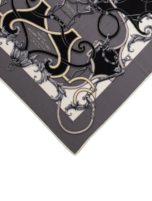 Hermès L'Instruction du Roy Cashmere Shawl