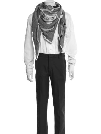 Hermès L'Instruction du Roy Cashmere Shawl