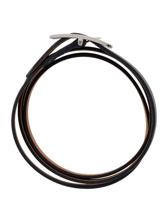 Hermès Behapi Triple Tour Leather Wrap Bracelet