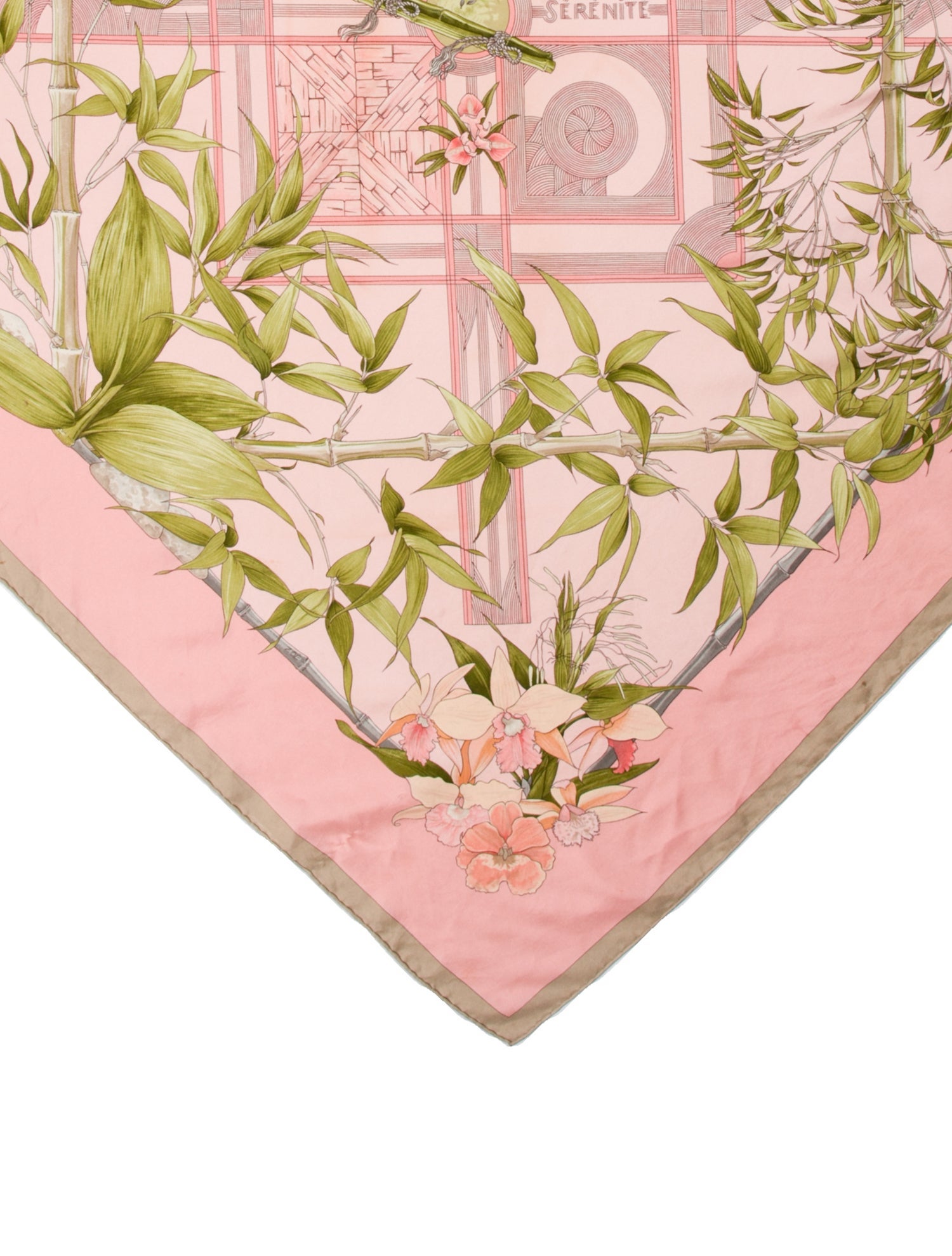 Hermès Sérénité Silk Scarf