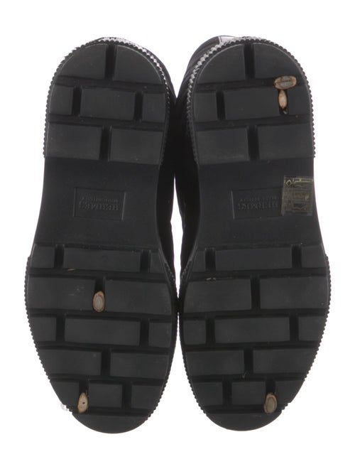 Hermès H Logo Nylon Combat Boots