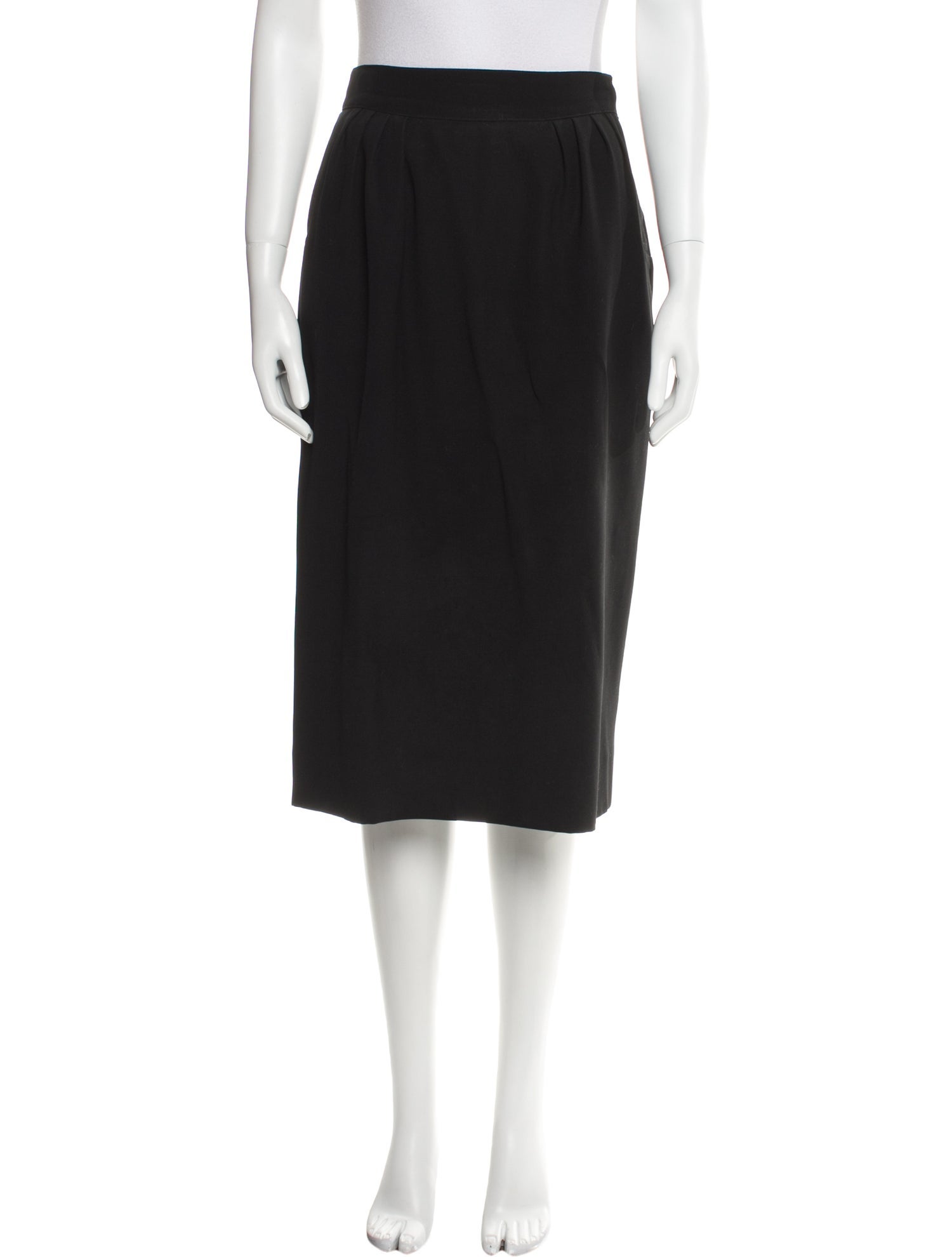 Hermès Wool Knee-Length Skirt