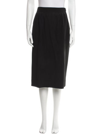 Hermès Wool Knee-Length Skirt