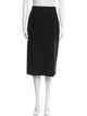 Hermès Wool Knee-Length Skirt