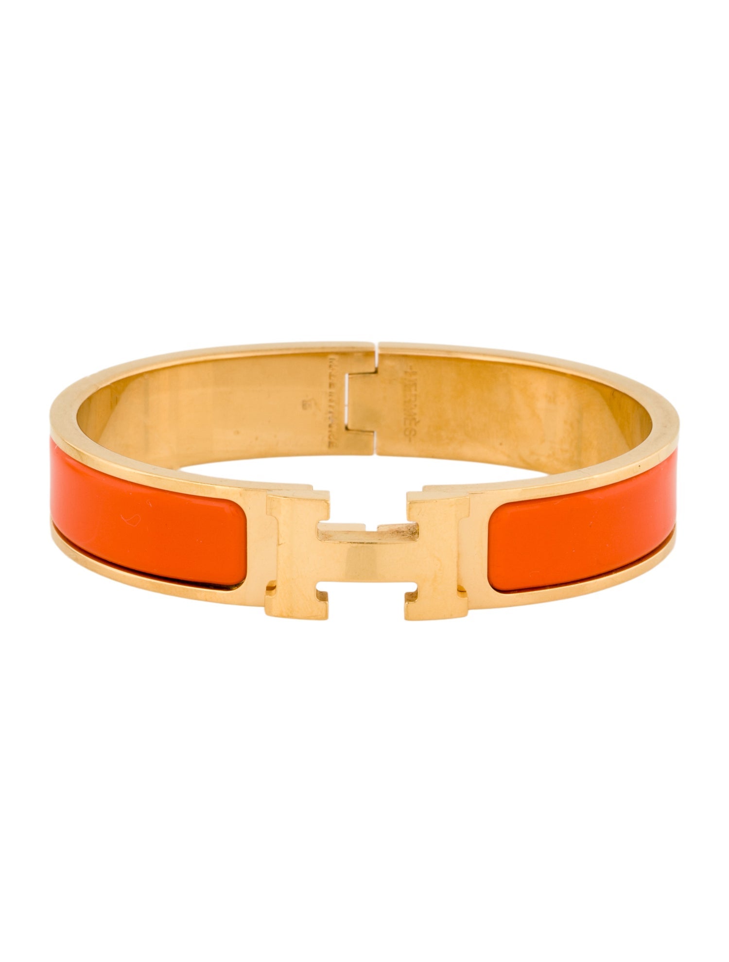 Hermès Clic H Bangle Bracelet