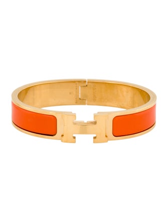 Hermès Clic H Bangle Bracelet