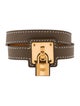 Hermès Leather O'Kelly Wrap Bracelet