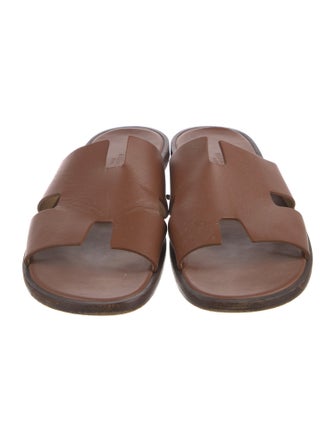 Hermès Izmir Leather Slides