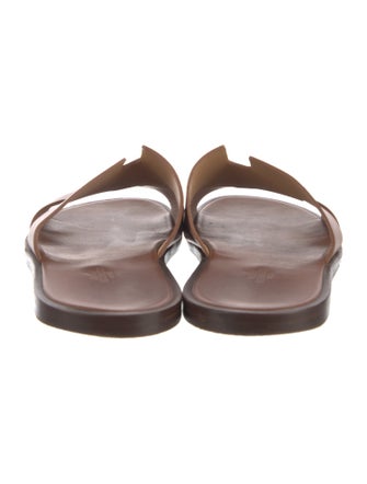 Hermès Izmir Leather Slides