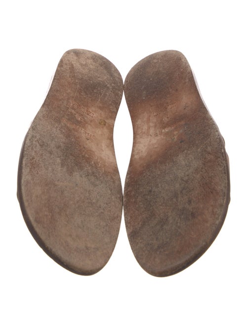 Hermès Izmir Leather Slides