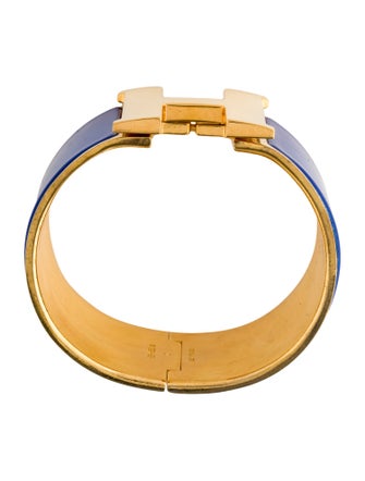 Hermès Enamel Clic H XL Bracelet