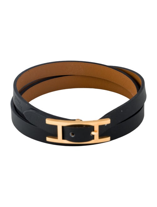 Hermès Hapi 3 MM Triple Wrap Bracelet