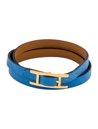 Hermès Hapi 3 MM Triple Wrap Bracelet