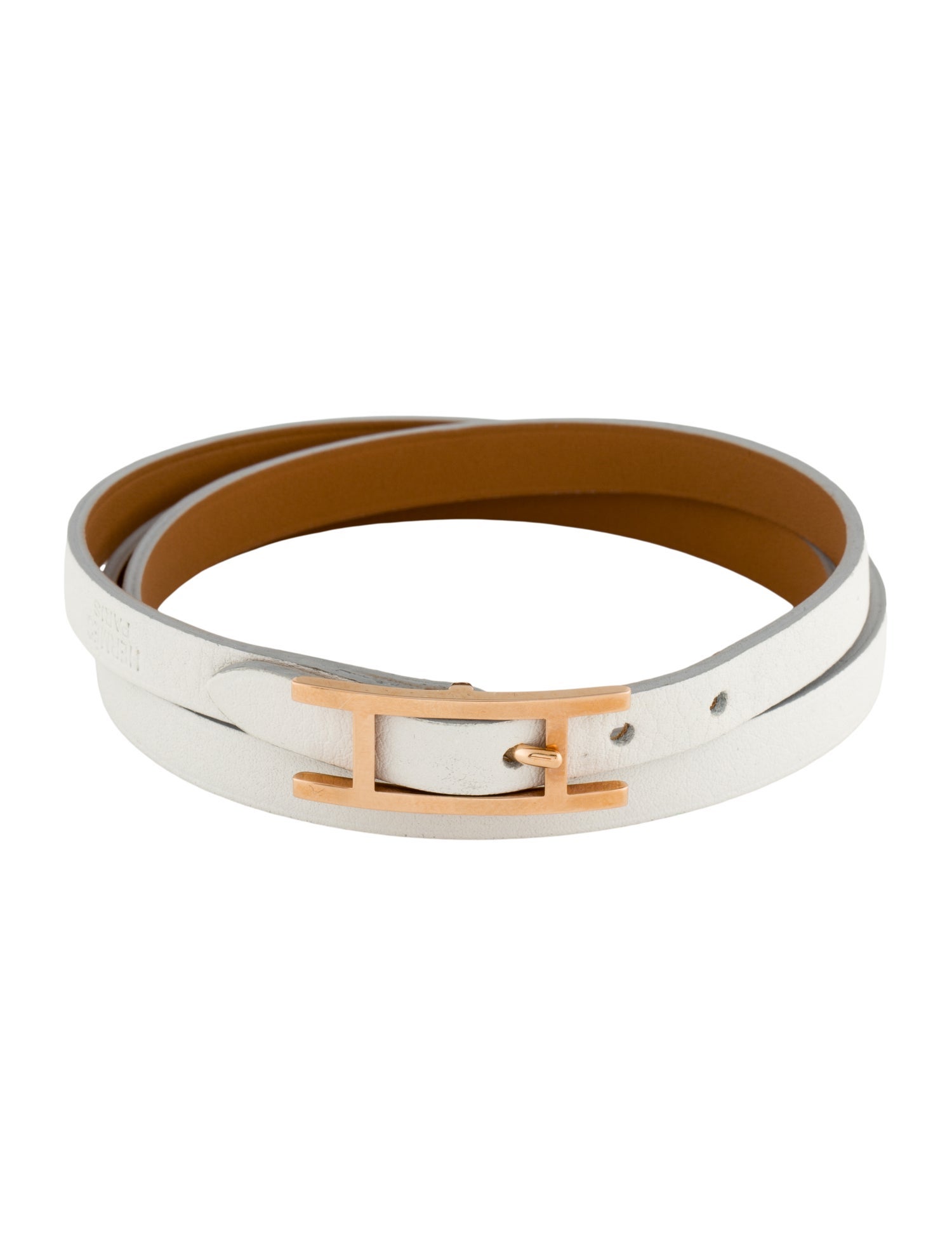 Hermès Hapi 3 MM Triple Wrap Bracelet