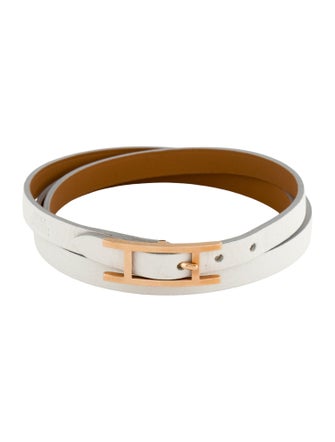 Hermès Hapi 3 MM Triple Wrap Bracelet