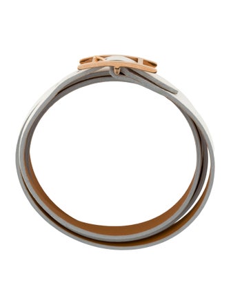 Hermès Hapi 3 MM Triple Wrap Bracelet