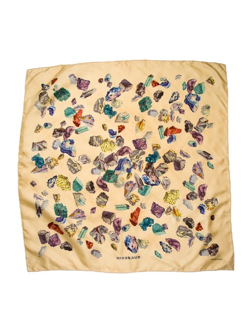 Hermès Mineraux Silk Scarf