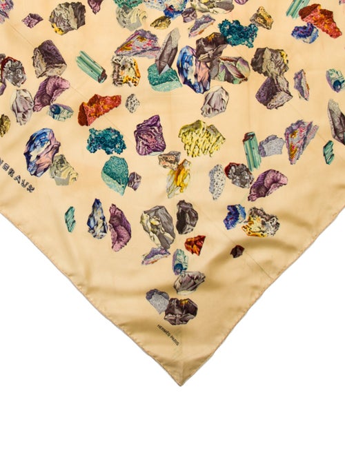 Hermès Mineraux Silk Scarf