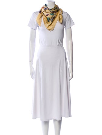 Hermès Mineraux Silk Scarf