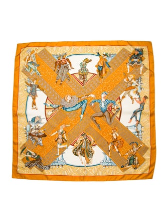 Hermès Les Ballets Russes Silk Scarf
