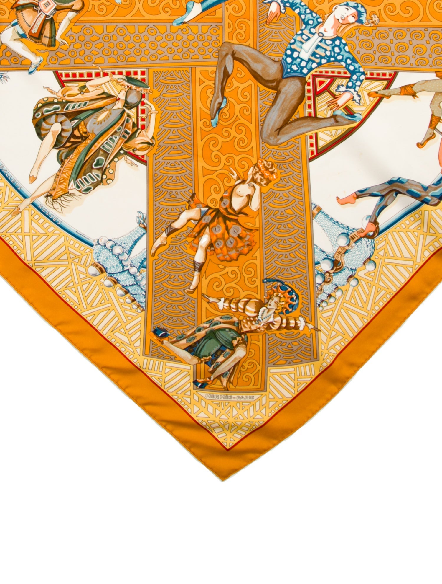 Hermès Les Ballets Russes Silk Scarf