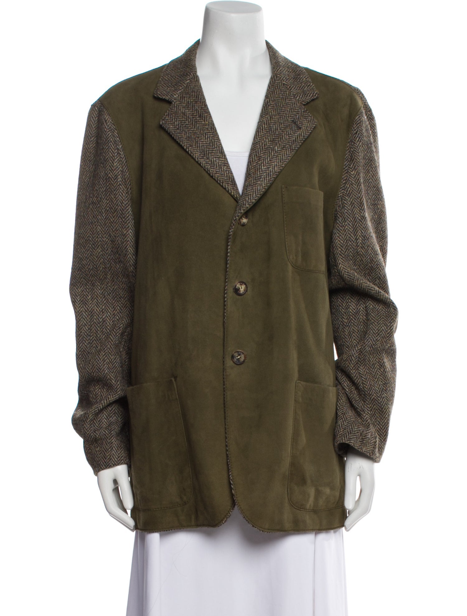 Hermès Vintage Lambskin-Wool Blazer