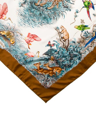 Hermès Equateur Silk Scarf