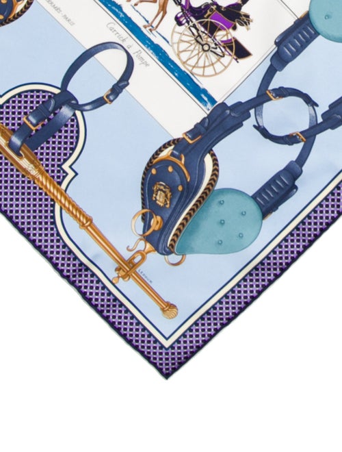 Hermès Silk Pocket Square