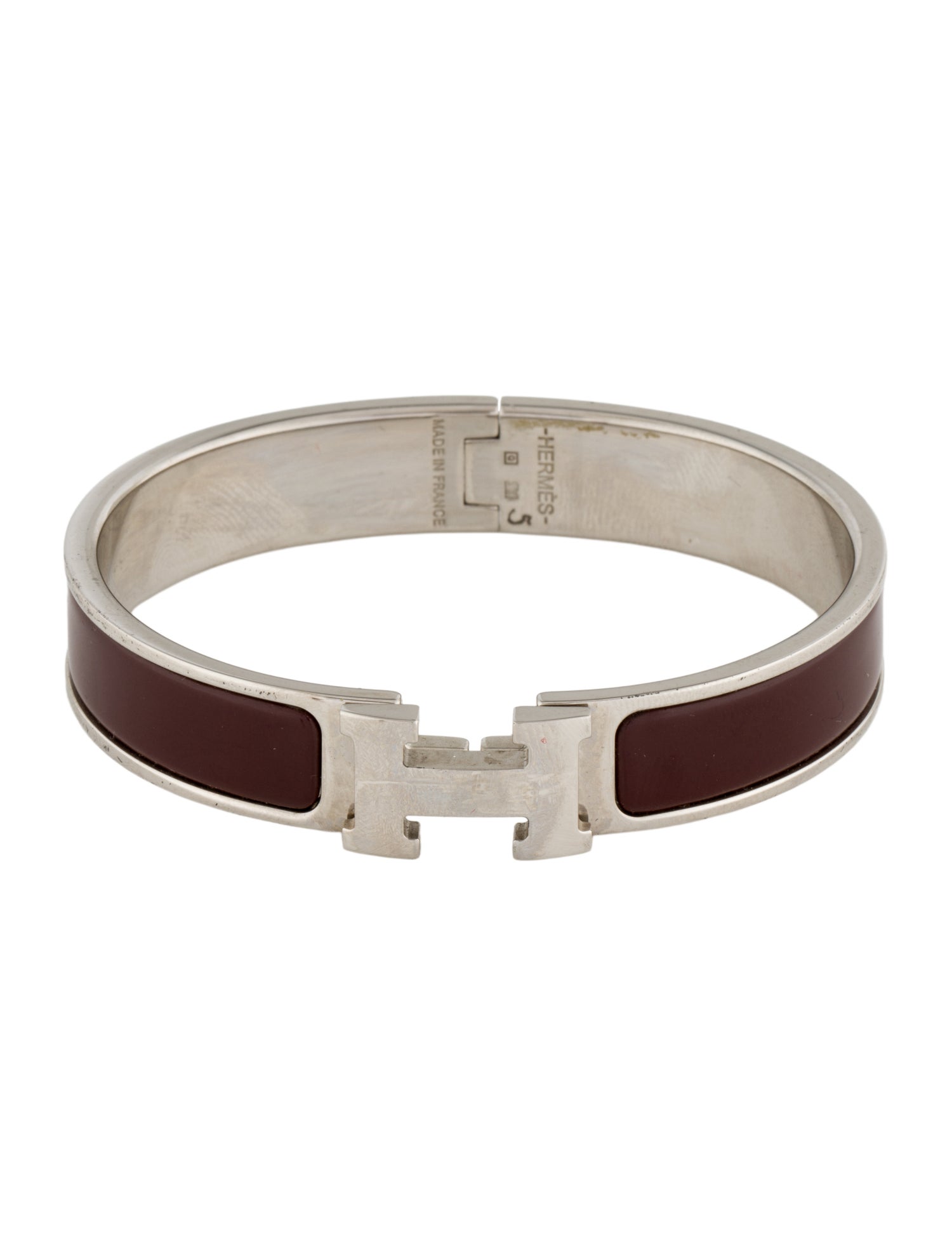 Hermès Enamel Clic H Bracelet