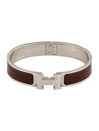Hermès Enamel Clic H Bracelet