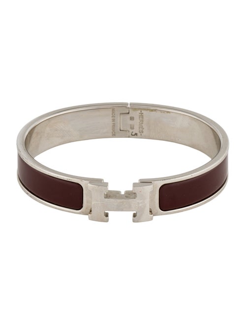 Hermès Enamel Clic H Bracelet