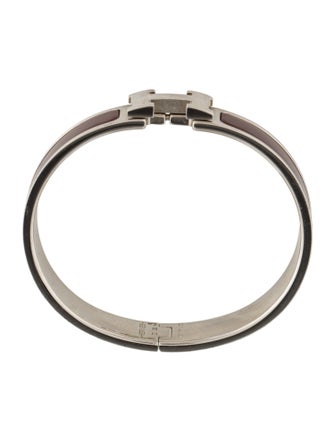 Hermès Enamel Clic H Bracelet