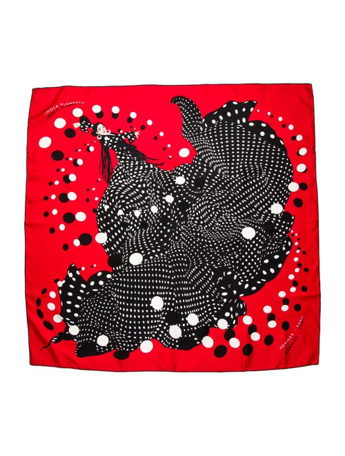 Hermès Hola Flamenca Silk Scarf