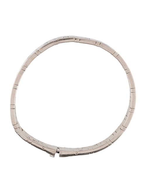 Hermès 18K 3.15ctw Diamond Kilim Link Bracelet