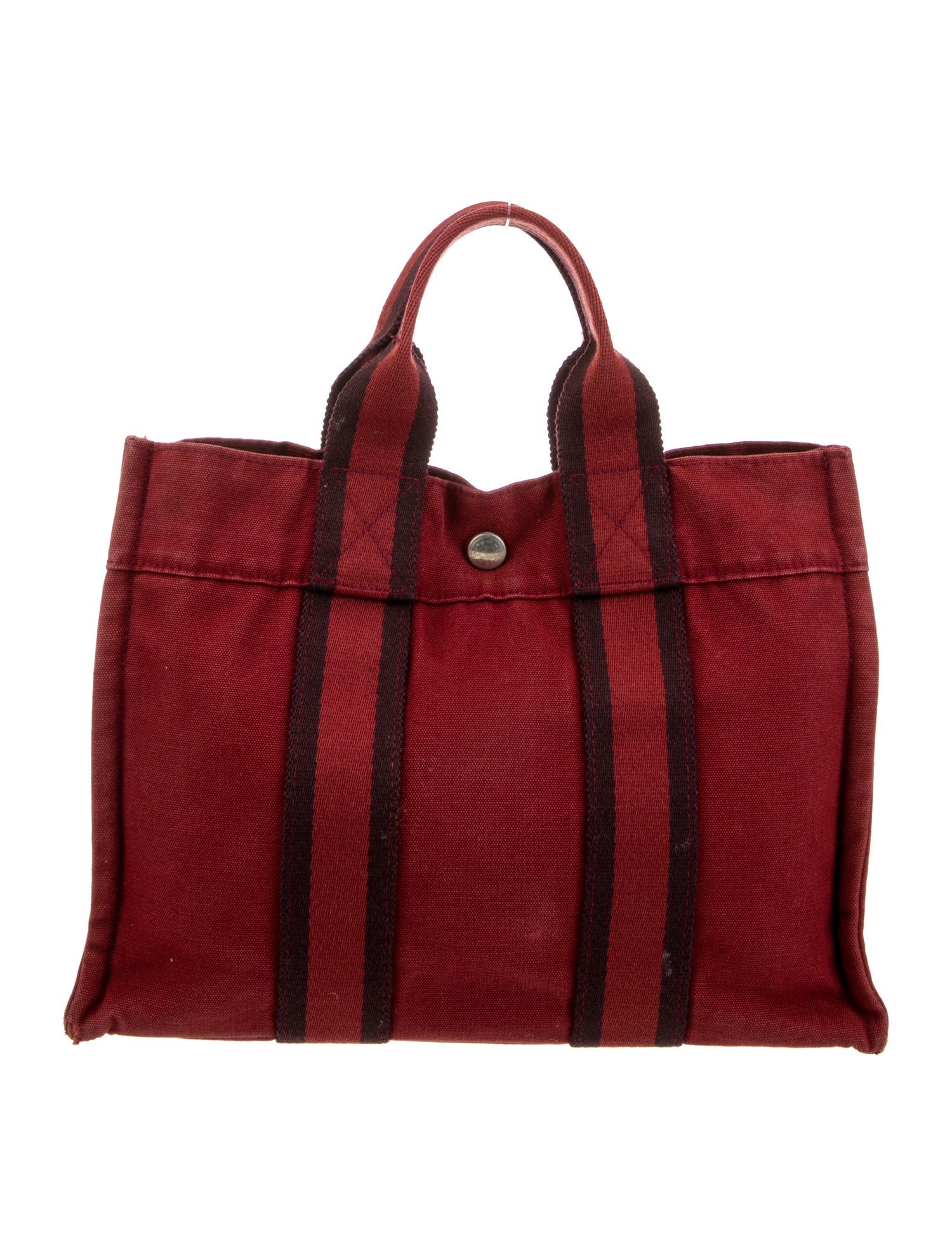 Hermès Toile Fourre-Tout PM