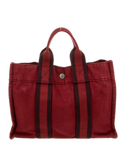 Hermès Toile Fourre-Tout PM