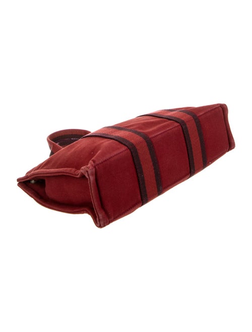 Hermès Toile Fourre-Tout PM