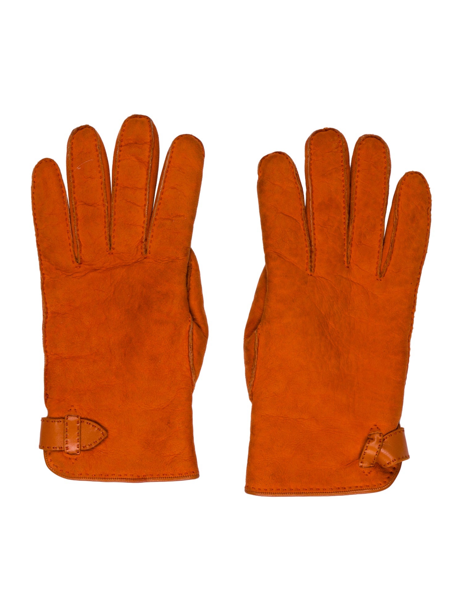 Hermès Shearling Gloves
