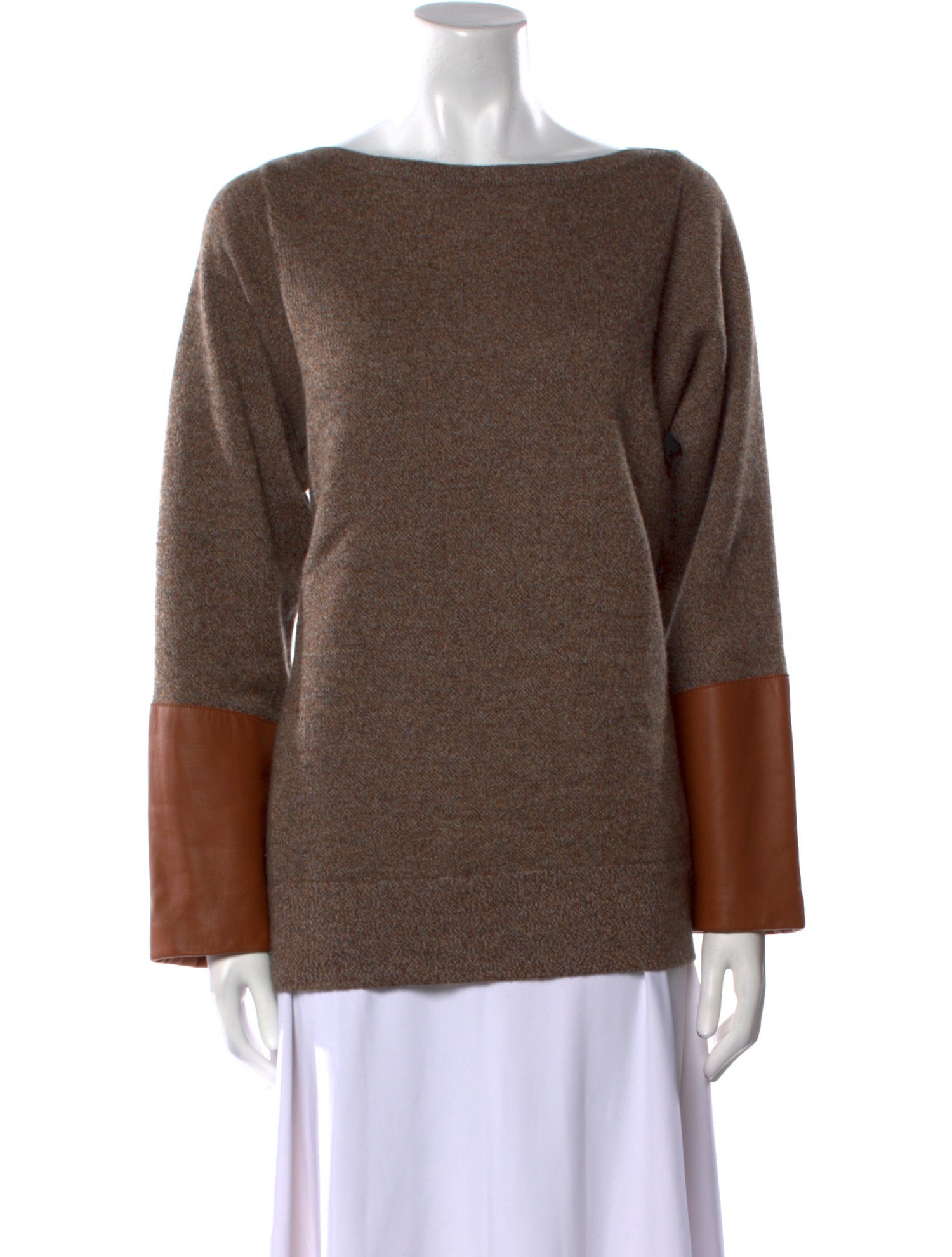 Hermès Cashmere Bateau Neckline Sweater