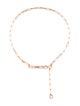 Hermès 18K Diamond Kelly Chaine Lariat Necklace, Small Model