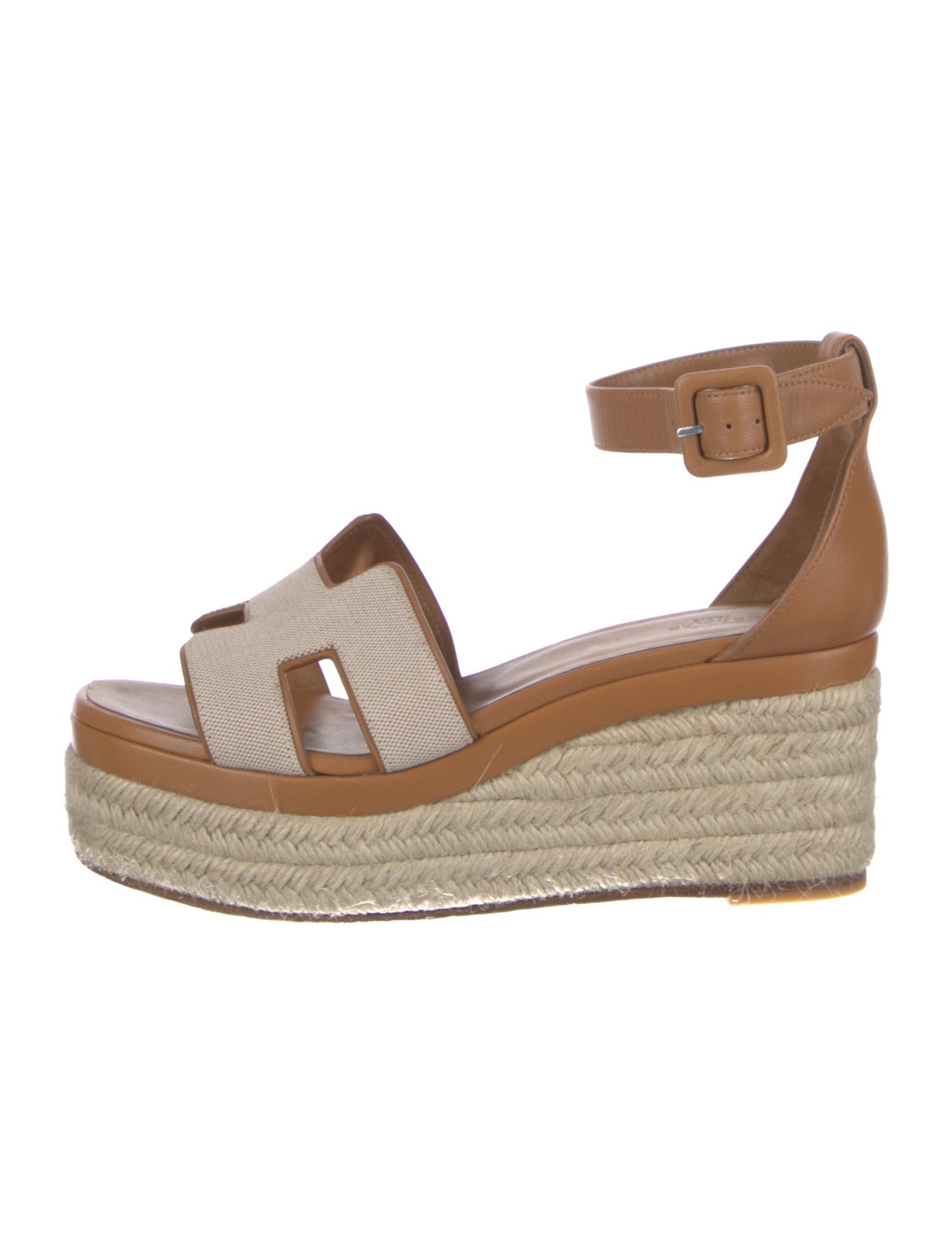 Hermès Elda Canvas Espadrilles